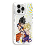 Case 360 Para iPhone Dragon Ball Z Goku y Gohan - Imagen 2