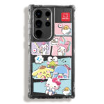 Case 360 Transparente Para Samsung Hello Kitty And Friends
