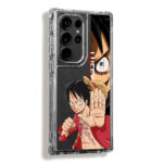 Case 360 Transparente Para Samsung One Piece Luffy - Imagen 2