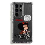 Case 360 Transparente Para Samsung Mafalda