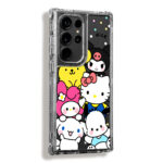 Case 360 Transparente Para Samsung Hello Kitty And Friends - Imagen 2
