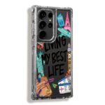 Case 360 Transparente Para Samsung Travel Life - Imagen 2