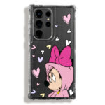 Case 360 Transparente Para Samsung Minnie