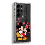 Case 360 Transparente Para Samsung Mickey And Minnie - Imagen 2