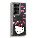 Case 360 Transparente Para Samsung Hello Kitty - Imagen 2