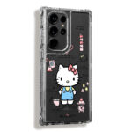 Case 360 Transparente Para Samsung Hello Kitty - Imagen 2