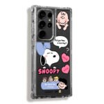 Case 360 Transparente Para Samsung Snoopy - Imagen 2