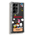 Case 360 Transparente Para Samsung Hello Kitty - Imagen 2